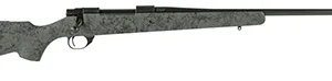 Howa HHS62601 M1500 HS Precision 270 Win Caliber with 5+1 Capacity, 22" Barrel, Black Metal Finish & Gray Black Webbed Fixed HS Precision Stock, Right Hand (Full Size)
