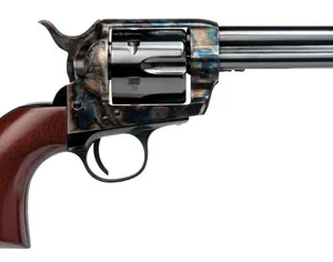 Cimarron PP400 Frontier Pre-War 1896-1940 38 Special 357 Mag 6 Shot, 4.75" Blued Steel Barrel, Blued Cylinder, Color Case Hardened Steel Frame, Walnut Grip, Exposed Hammer