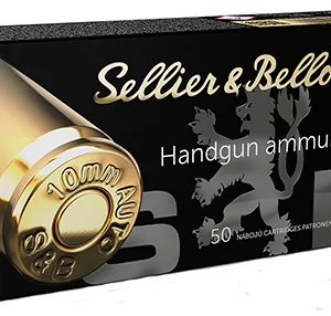 Sellier & Bellot SB10B Handgun  10mm Auto 180 gr Jacketed Hollow Point (JHP) 50 Per Box/ 20 Cs