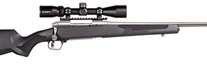 Savage Arms 57342 110 Apex Storm XP 22-250 Rem 4+1 20", Matte Stainless Metal, Synthetic Stock, Vortex Crossfire II 3-9x40mm Scope