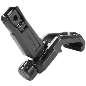 Magpul MAG526-BLK MBUS Pro Offset Sight Rear  Black Folding for AR-15