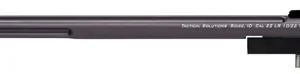 Tactical Solutions 1022TDGMG X-Ring Barrel 22 LR 16.50" Gunmetal Gray Finish  Aluminum Material Bull with Fluting, Threading & Sights for Ruger 10/22 Takedown