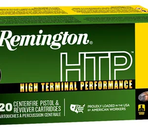 Remington Ammunition 22308 HTP  40 S&W 180 gr Jacketed Hollow Point (JHP) 20 Per Box/ 25 Cs