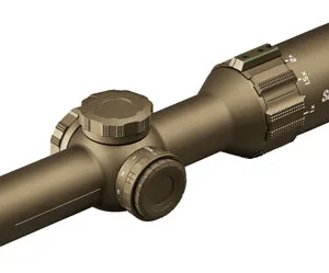 Sig Sauer Electro-Optics SOT61231 Tango6T  Flat Dark Earth 1-6x24mm 30mm Tube Illuminated Horseshoe Dot 5.56/7.62 Reticle