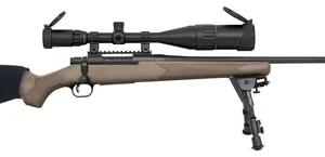 Mossberg 28019 Patriot Night Train 6.5 Creedmoor 5+1 24" Matte Blued Flat Dark Earth Right Hand 6-24x50mm Scope