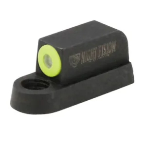 Night Fision CZU075001YGXX Tritium Night Sights For CZ-USA  Black| Green Tritium Yellow Ring Front Sight
