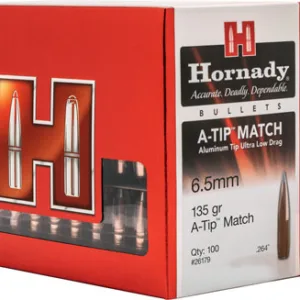 Hornady 26179 A-Tip Match 6.5 Creedmoor .264 135 gr A-Tip Match