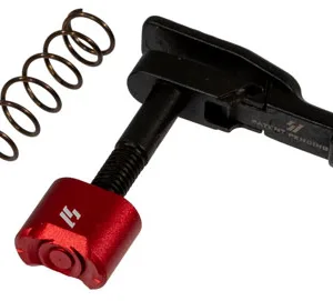 Strike ARAMBIMRRED Ambidextrous Magazine Release AR-15, M16 Mil-Spec Red Aluminum