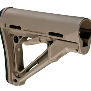 Magpul MAG310-FDE CTR Carbine Stock Flat Dark Earth Synthetic for AR-15, M16, M4 with Mil-Spec Tube (Tube Not Included)