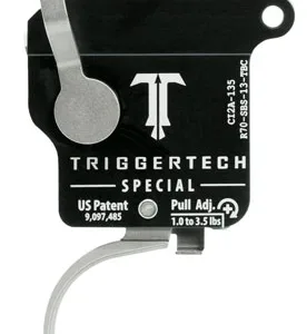 TriggerTech R70SBS13TBC Special  Single-Stage Traditional Curved Trigger with 1-3.50 lbs Draw Weight for Remington 700 Right