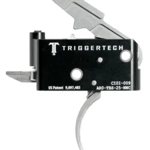 TriggerTech AROTBS25NNC Adaptable Primary Two-Stage Traditional Curved Trigger with 2.50-5 lbs Draw Weight for AR-15 Right
