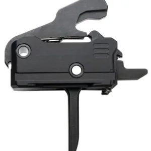 Rise Armament T017FBLK RA-140 Super Sporting Black Hardcoat Anodized Flat Trigger Single-Stage 3.50 lbs Draw Weight Fits AR-Platform Right Hand