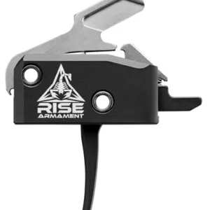 Rise Armament RA434BLKAWP RA-434 High Performance Single-Stage Flat Trigger with 3.50 lbs Draw Weight & Black Hardcoat Anodized Finish for AR-Platform