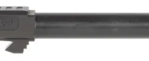 Grey Ghost Precision BARRELG17NTBN GGP  Match Grade Barrel 9mm Luger 4.49" Fits Glock 17 Gen 3-4, 416R Stainless Steel w/Black Nitride Finish