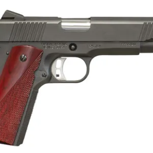 Fusion Firearms 1911REACTION45 1911 Freedom Reaction 45 ACP 5" 8+1, Black, Beavertail Frame, Serrated Slide, Red Cocobolo Grip, 70 Series Design
