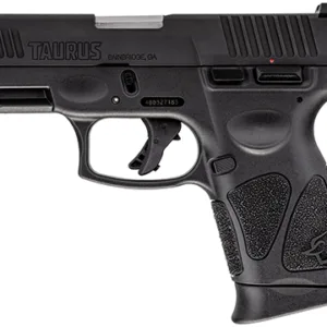 Taurus 1G3C9312X10 G3C  9mm Luger Matte Stainless Steel 3.26" Barrel 10+1, Polymer Frame With Picatinny Acc. Rail, Tenifer Matte Black Steel Slide, Re-Strike Capability, Manual Safety