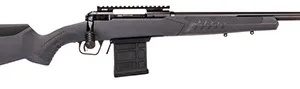 Savage Arms 57770 110 Tactical 6mm ARC 8+1 18", Matte Black Metal, Gray Fixed AccuStock with AccuFit
