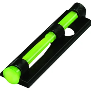 HiViz PM1002 CompSight Bead Replacement Front Sight  Black | Green/Red/White Fiber Optic Front Sight Universal Threads