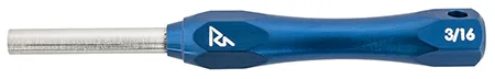 Rival Arms RARA93GS01A Front Sight Tool Blue/Silver Aluminum, Compatible w/Glock