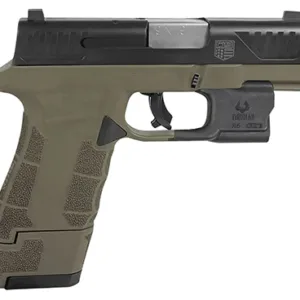 Diamondback DB0301P061 DBAM29 Sub-Compact 9mm Luger 3.50" 17+1 Flat Dark Earth Black Nitride Stainless Steel Slide Black Polymer Grip with Viridian Laser & Holster