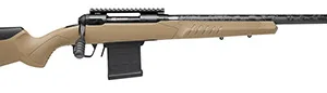 Savage Arms 57943 110 Carbon Tactical 6.5 PRC 8+1 24" Carbon Fiber Wrapped Barrel, Matte Black Metal, Flat Dark Earth Fixed AccuStock with AccuFit