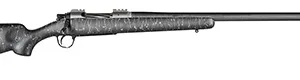 Christensen Arms CA10268315331 Summit TI  7mm Rem Mag 3+1 26" Carbon Fiber/Threaded Barrel, Natural Titanium, Black with Gray Webbing Stock