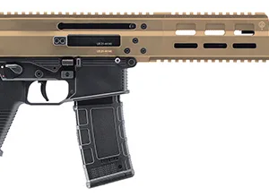 B&T Firearms 361660CT APC300 Pro CT 300 Blackout 30+1 10.50", Black Lower/Coyote Tan Upper, Black Polymer Grip, Flash Hider, Ambi Controls