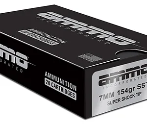 Ammo Inc 7MM154SSTA20 Signature  7mm Rem Mag 154 gr Super Shock Tip 20 Per Box 10 Cs