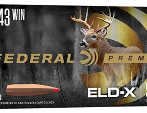Federal P243ELDX1 Premium ELD-X 243 Win 90 gr Extremely Low Drag eXpanding 20 Per Box 10 Cs