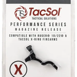 Tactical Solutions PMRMB Performance  Low Profile Matte Black Aluminum for Ruger 10/22 & Tactical Solution X-Ring Rifles