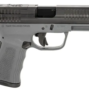 FMK FMKG49DG G3  9mm Luger 14+1 4", Black Optic Cut/Serrated Slide, Dark Gray Polymer Frame with Pic. Rail, Interchangeable Backstrap Grips