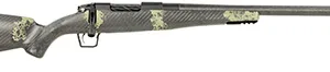 Fierce Firearms ROG65PRC20BF Carbon Rogue  6.5 PRC 3+1 20" Carbon Fiber Barrel, Black Cerakote Steel Rec, Forest Camo Rogue Stock