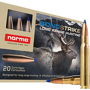 Norma Ammunition 20176422 Dedicated Hunting Bondstrike Extreme 30-06 Springfield 180 gr Bonded Polymer Tip 20 Per Box 10 Cs