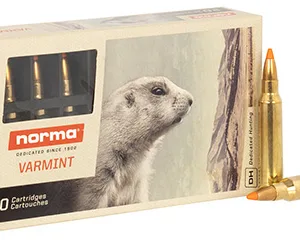 Norma Ammunition 20157352 Dedicated Hunting Varmint 223 Rem 55 gr Polymer Tip 20 Per Box 10 Cs