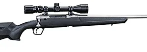 Savage Arms 58125 Axis XP Full Size 400 Legend 4+1 18" Carbon Steel, Stainless Barrel/Rec, Drilled & Tapped, Black Synthetic Stock