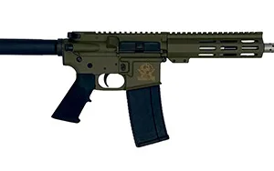 Great Lakes Firearms GL15223SSPODG AR-15 Pistol 223 Wylde 30+1 7.50" Stainless Barrel, OD Green Rec, 7" M-LOK Handguard, Buffer Tube (No Brace), Black A2 Grip