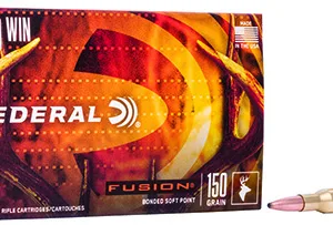 Federal F270FS2 Fusion  270 Win 150 gr Fusion Soft Point 20 Per Box 10 Cs