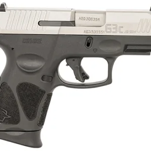 Taurus 1G3C4039 G3C  40 S&W 10+1 (3) 3.26", Matte Stainless Slide, Black Polymer Frame w/Picatinny Rail, Polymer Grips