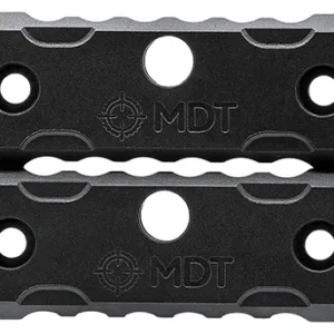 Mdt Sporting Goods Inc 107320BLK Forend Weight  M-LOK Mount, 0.35 lbs Each (2 Pack), QD Sling Mount, Black Steel