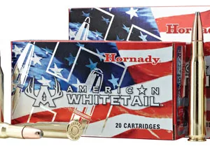 Hornady 8090 American Whitetail  308 Win 150 gr InterLock Spire Point 20 Per Box 10 Cs