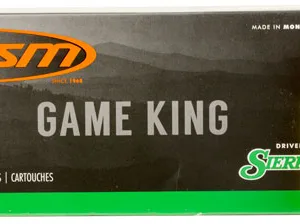 HSM 30842N Game King  308 Win 165 gr Sierra GameKing Spitzer Boat Tail 20 Per Box 25 Cs