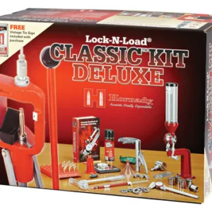 Hornady 085010 Lock-N-Load Classic Deluxe Kit Cast Iron/Hard Plastic