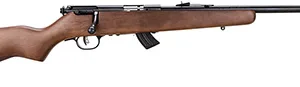 Savage Arms 60703 Mark II G 22 LR Caliber with 10+1 Capacity, 19" Barrel, Satin Blued Metal Finish, Satin Hardwood Stock & AccuTrigger Right Hand (Youth)