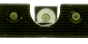 TruGlo TG231MP1W Tritium Pro  Black | Green Tritium White Outline Front Sight Green Tritium Rear Sight