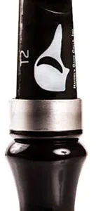 Haydel's Game Calls T2 5-N-1  Open Call Blue-Winged/Cinnamon Teal Sounds Attracts Ducks Black Acrylic