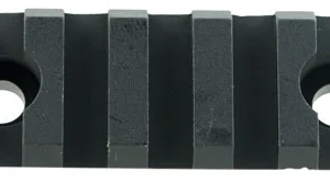GrovTec US Inc GTSW236 M1913 Picatinny Rail  Rifle AR-Platform M-LOK 2.20" 5 Slot Black Anodized Aluminum
