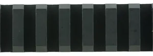 GrovTec US Inc GTSW238 M1913 Picatinny Rail  Rifle AR-Platform M-Lok 3.80" 9 Slot Black Anodized Aluminum