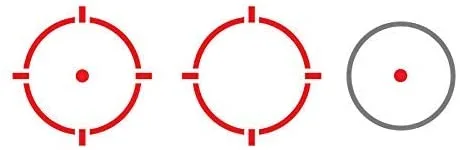 HOLOSUN HE509 TR DX2 MINI ENCLOSED REFLEX SIGHT - TITANIUM, 32 MOA CIRCLE & 2 MOA DOT, RED RETICLE - Image 7