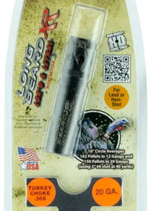 Carlson's Choke Tubes 70135 Long Beard Turkey  20 Gauge Turkey Ported 17-4 Stainless Steel