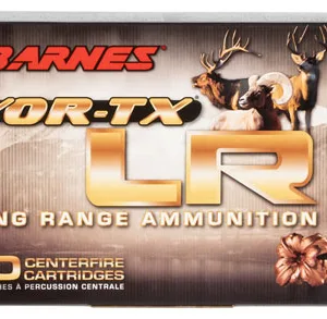 Barnes Bullets 28986 VOR-TX Long Range 6.5 Creedmoor 127 gr LRX Boat Tail 20 Per Box 10 Cs